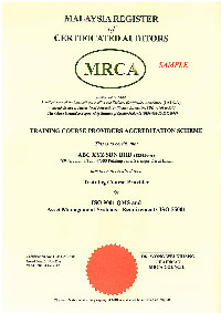 IQM sample trainner certificates